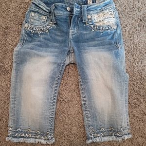 Girls miss me jeans capri